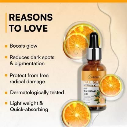 GlowBoost™ Vitamin C Daily Face Serum – Hydrating & Brightening Formula with Hyaluronic Acid