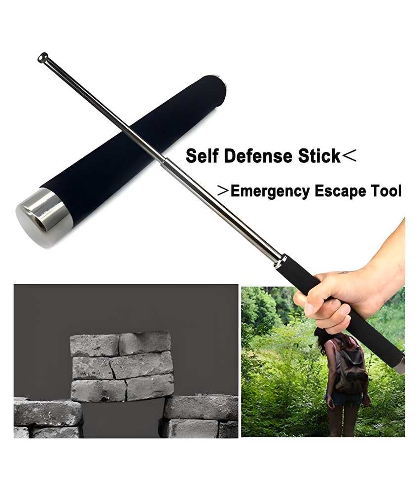 Vishou™ Heavy-Duty Tactical Self-Defense Baton – Extendable & Ultra-Durable