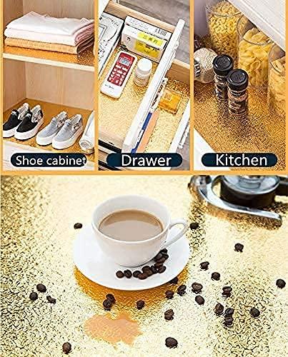 ShieldWrap™ Aluminum Foil Kitchen Backsplash – Peel & Stick Waterproof Shelf Liner