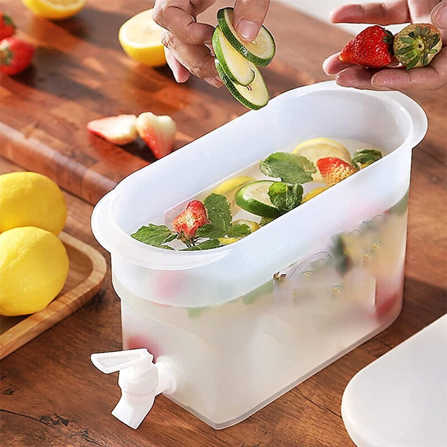 HydroFlow™ Water Jug with Faucet – Large Capacity & Easy Dispensing