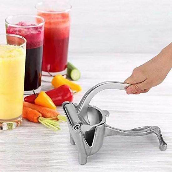 PurePress Aluminum Fruit Juicer – Effortless Manual Squeezer