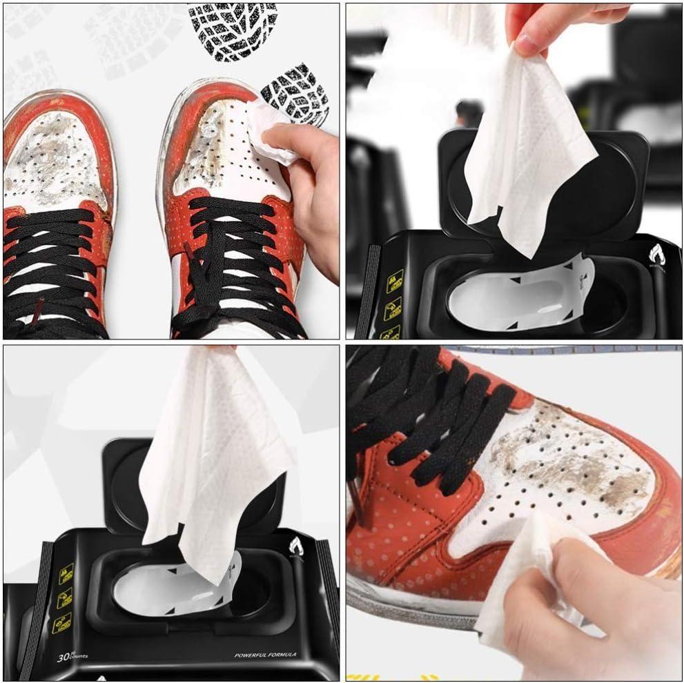 WipeKicks™ Sneaker & Shoe Cleaner Wipes (80pcs) – Instant Shine & Stain Removal On-the-Go