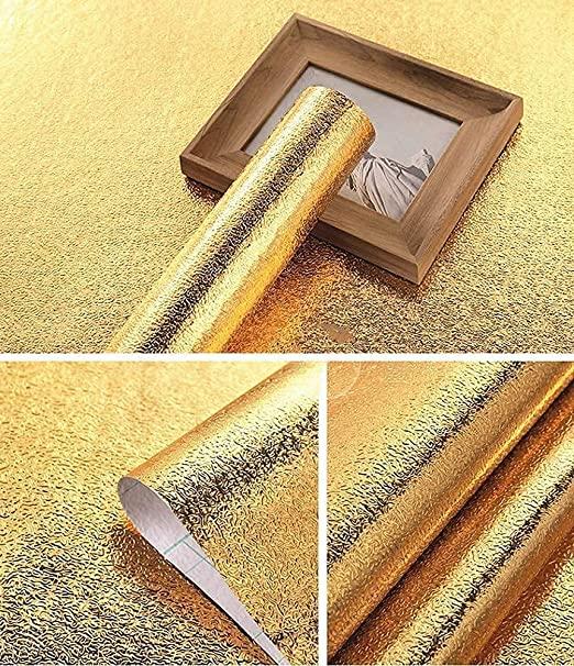 ShieldWrap™ Aluminum Foil Kitchen Backsplash – Peel & Stick Waterproof Shelf Liner