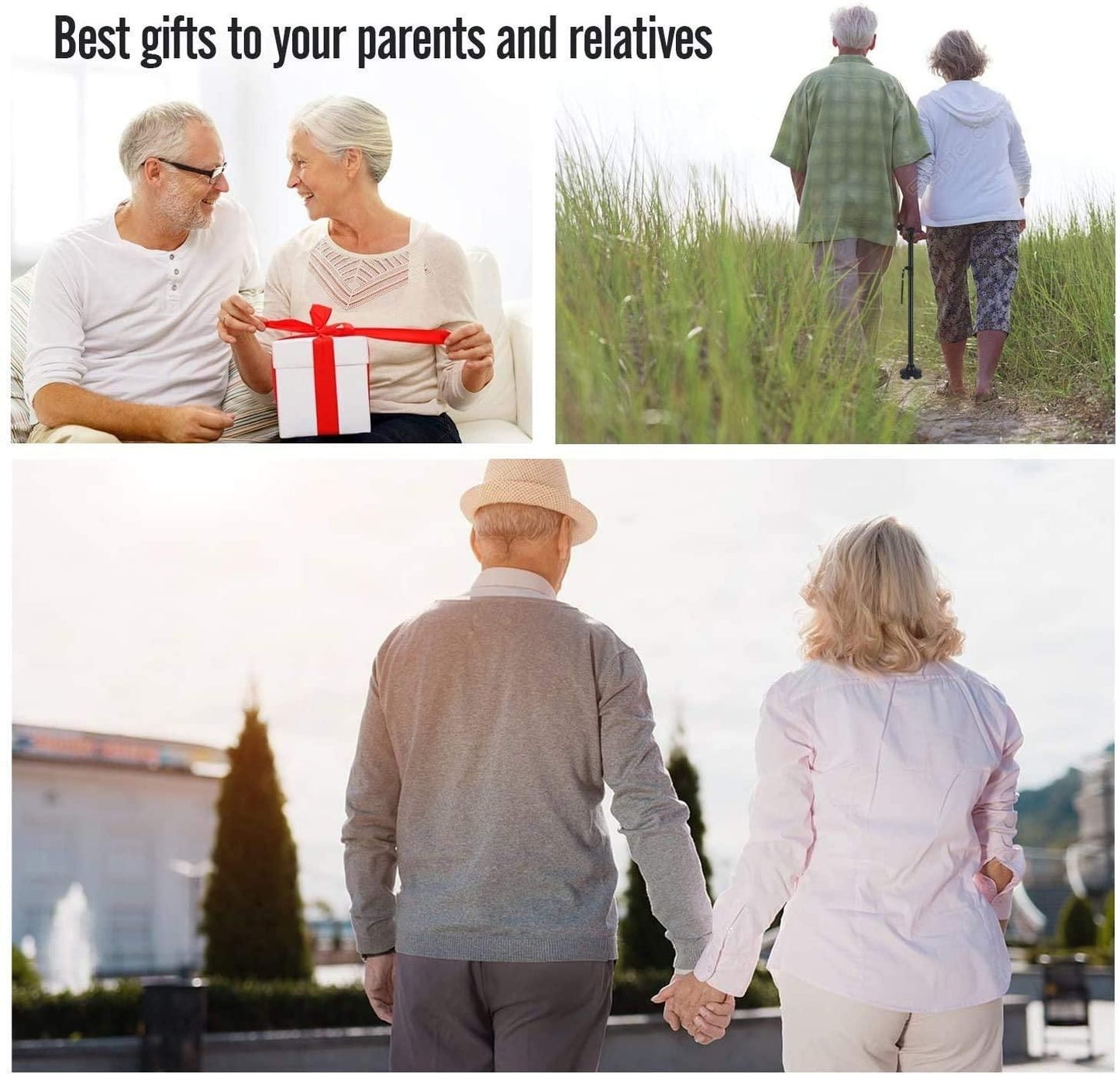StepSure™ Collapsible Walking Stick with LED Light – Stability & Safety Anywhere