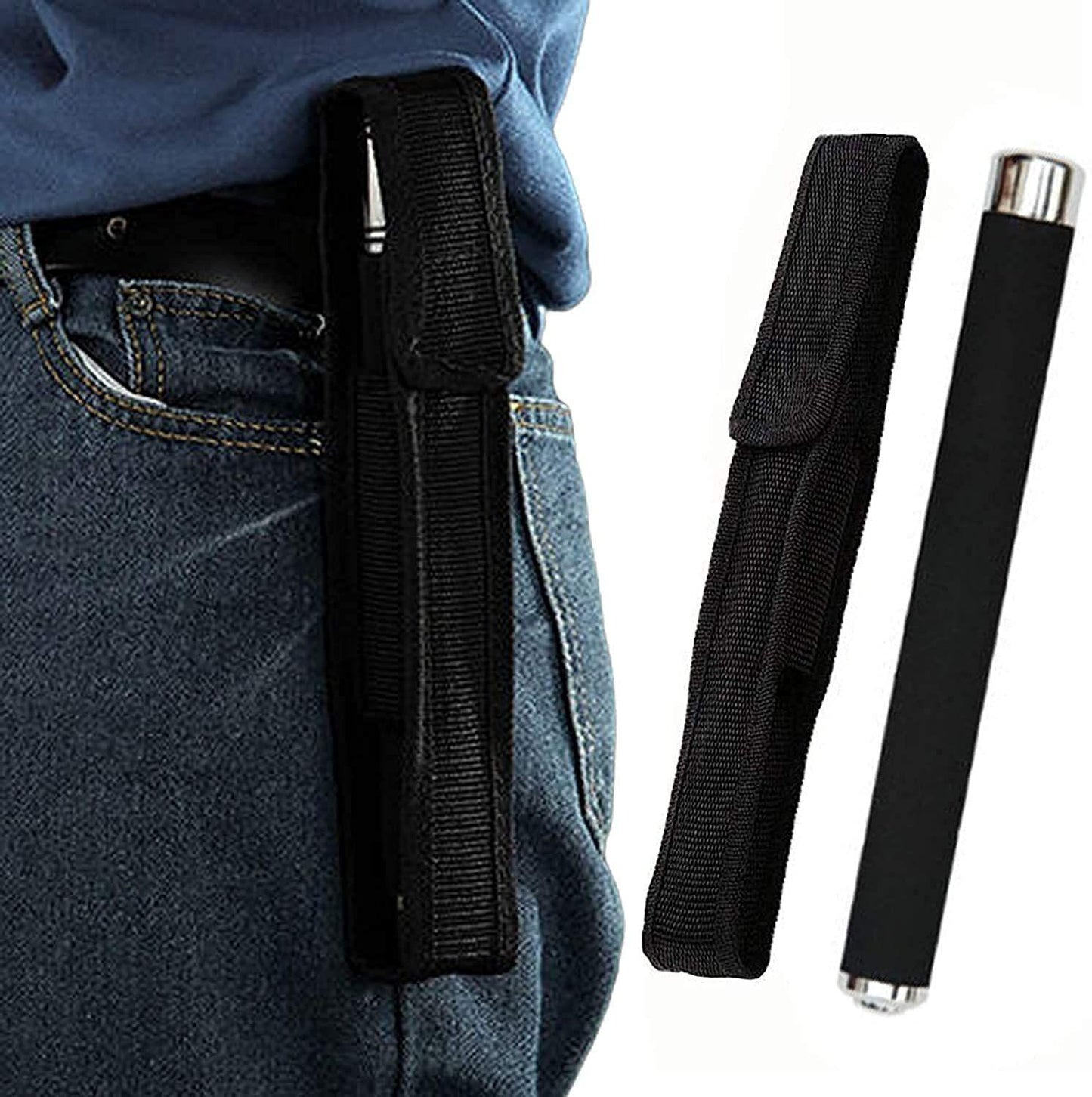 Vishou™ Heavy-Duty Tactical Self-Defense Baton – Extendable & Ultra-Durable