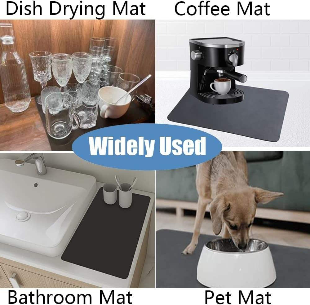 Premium, Ultra-Absorbent Kitchen Drying Mats (Buy 1 Get 1 Free)