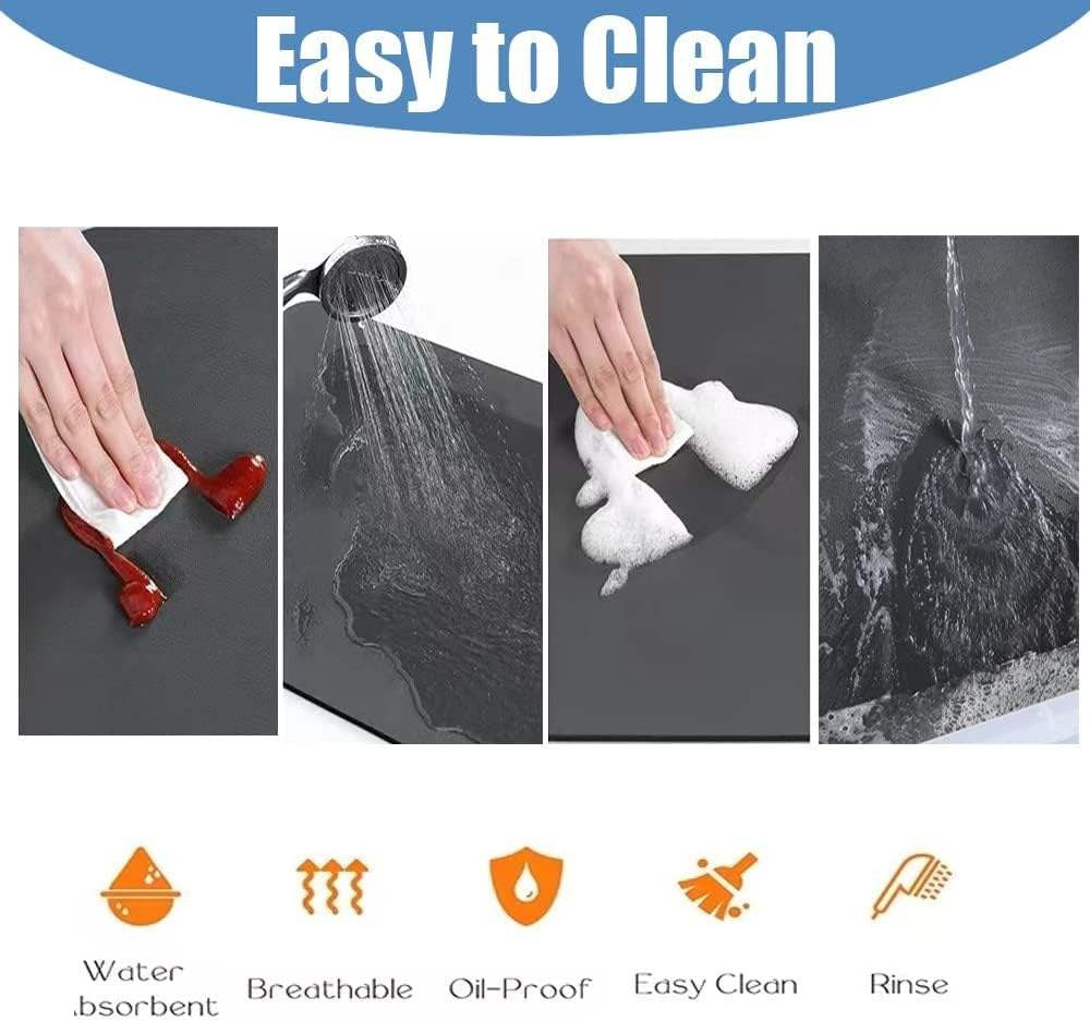 Premium, Ultra-Absorbent Kitchen Drying Mats (Buy 1 Get 1 Free)