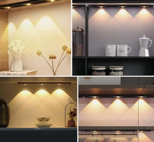 LumiSense™ LED Motion Sensor Cabinet Light – USB Rechargeable & Wireless