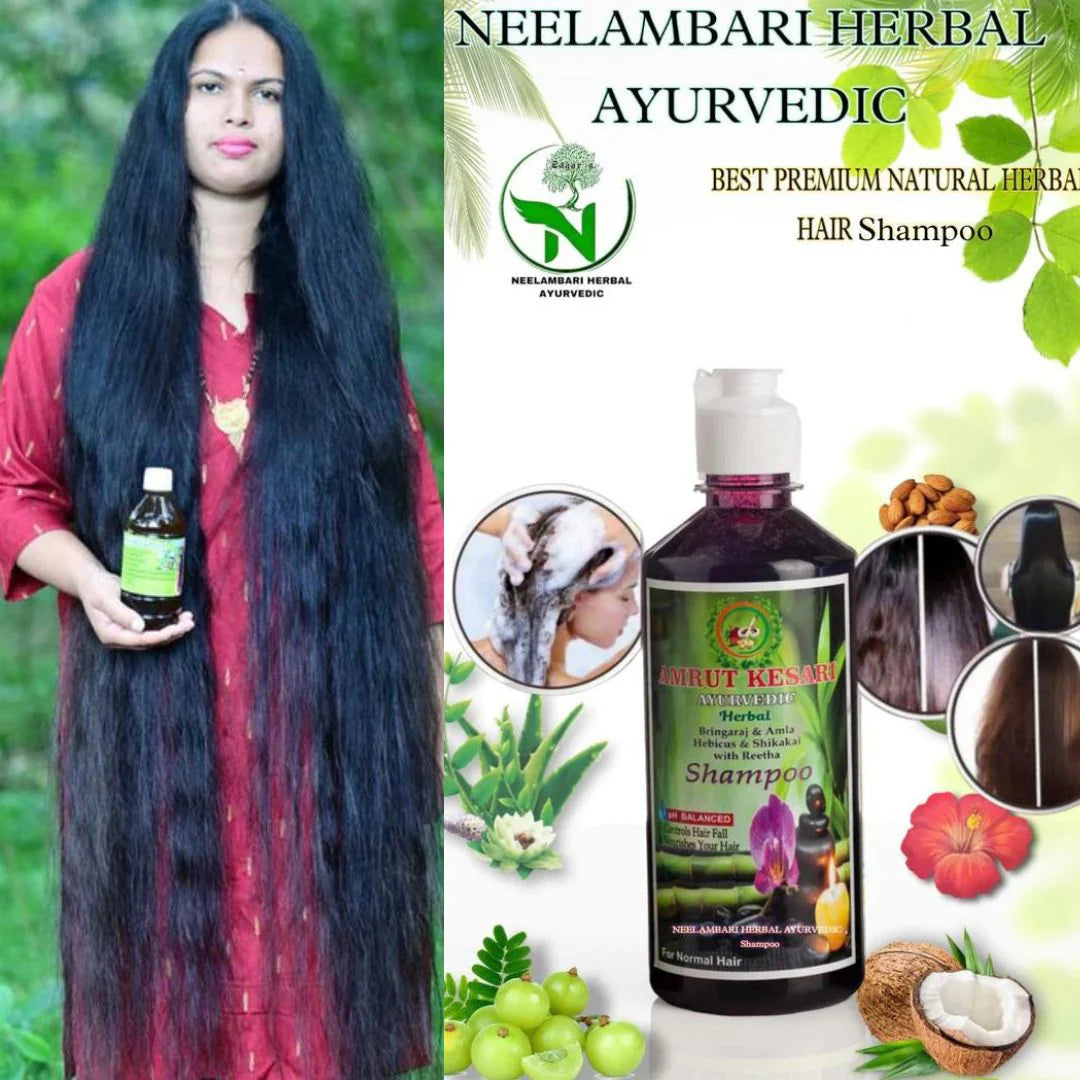 Adivasi Neelambari Herbal Hair Oil (125ML x 2) – Fast Hair Growth & Hair Fall Control