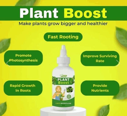 GrowMax™ Plant Booster – Fast-Acting Liquid Fertilizer for Healthy, Thriving Plants (Pack of 3)