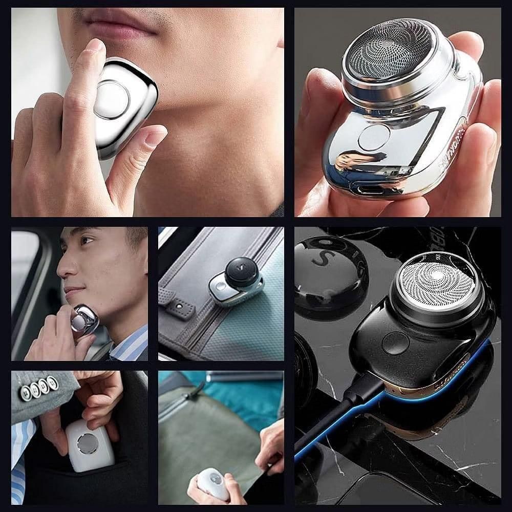 SmoothTrim™ Mini Electric Shaver – Ultra-Portable, Precision & Painless Shaving