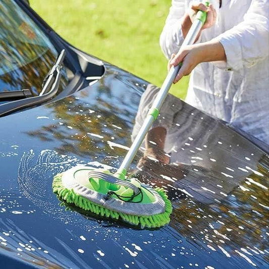 FlexiReach™ Extendable Cleaning Mop – Long Handle & 360° Swivel Head