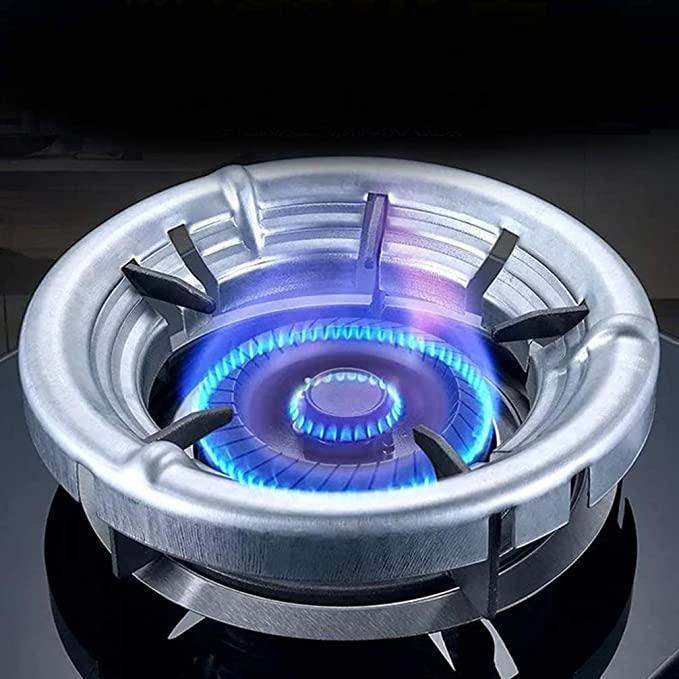 FlameGuard™ Gas Saver Stand – Energy-Saving Windproof Stove Protector (Pack of 2)