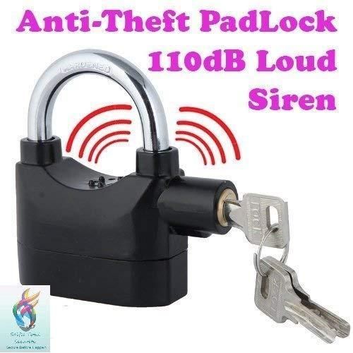 SecureGuard™ Motion Sensor Security Padlock – Alarm Lock with Siren Alert