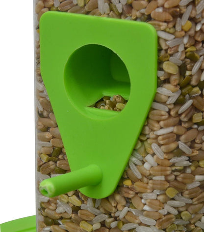 AvianCare™ Hanging Bird Feeder – Food & Water Dispenser for Balcony