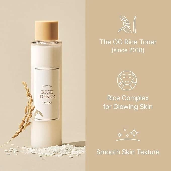 GlowRice™ Radiance Boosting Rice Toner – For Glass Skin, Hydration & Glow (100ml)