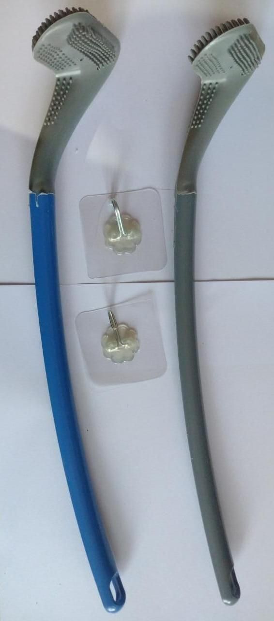 FlexiClean™ 360° Silicone Toilet Brush Set – Deep Cleaning, No Dead Ends! (Pack of 2)