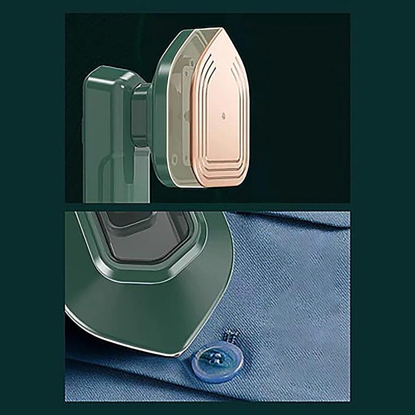 SmoothPress™ 2-in-1 Travel Steamer & Iron – Compact, Powerful & Fast Wrinkle Removal!