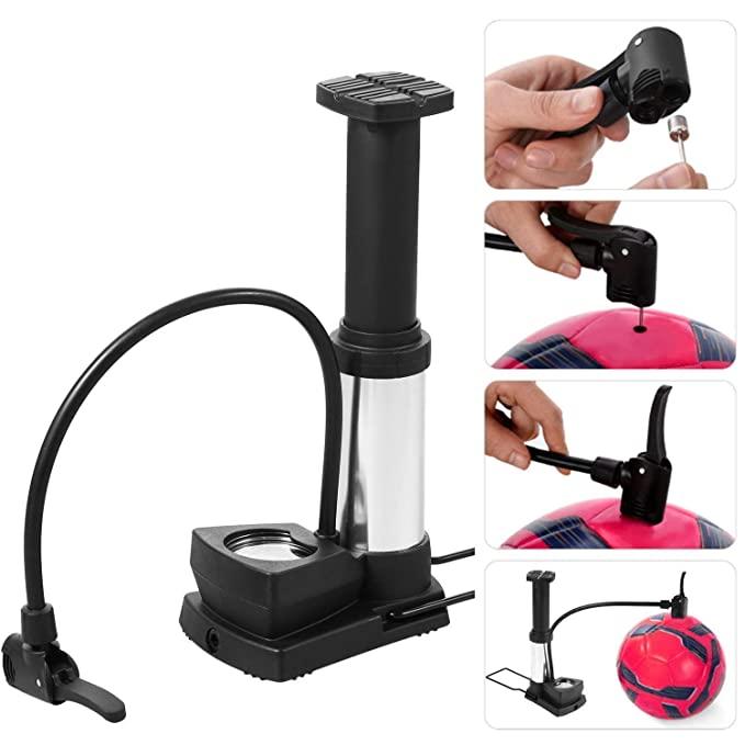 AirMaster™ Portable High-Pressure Foot Air Pump Compressor – Heavy-Duty Inflator for Car & Bike