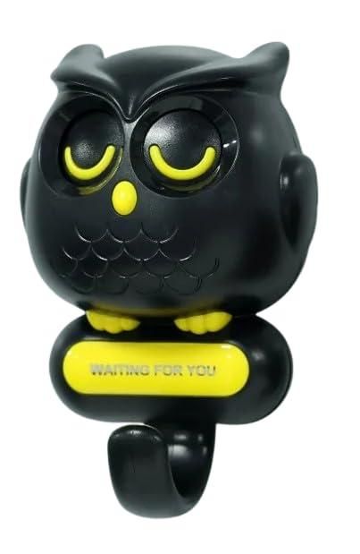 WiseHook™ Creative Owl Magnetic Key Holder – Wall-Mounted Key Hook