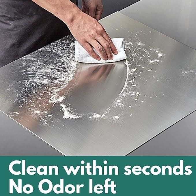 ChefSteel™ Stainless Steel Chopping Board – Ultra-Durable, Hygienic & Scratch-Resistant