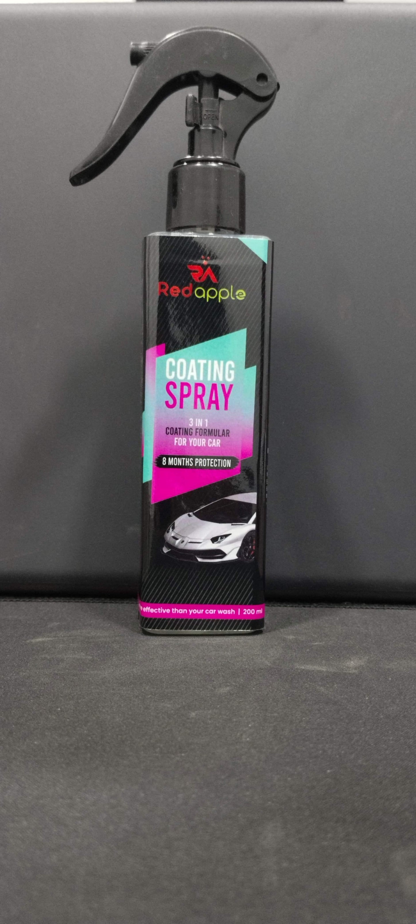 ShinePro™ Car Detailing Combo – 3-in-1 Coating Spray + Interior Foam Cleaner + Microfiber Towel