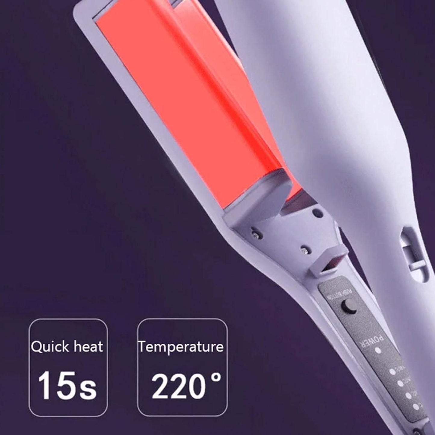 GlamWave Egg-Roll Curling Iron