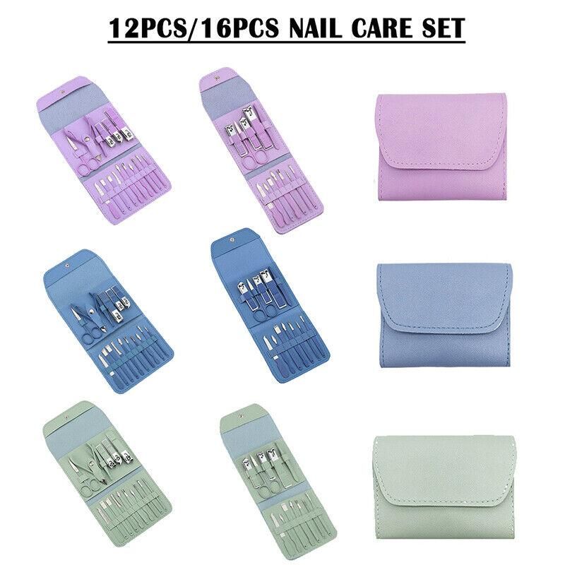 GlamCare™ 18-in-1 Professional Manicure & Pedicure Set – Salon-Quality Grooming at Home