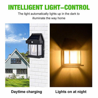 SolarGlow™ Outdoor Wall Light – Brighten Your Nights with Solar Power