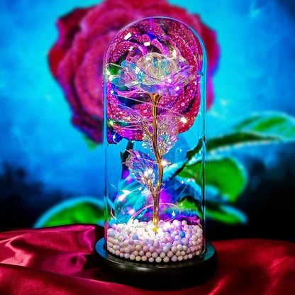 LumiRose™ Light-Up Eternal Rose – Romantic LED Flower Gift
