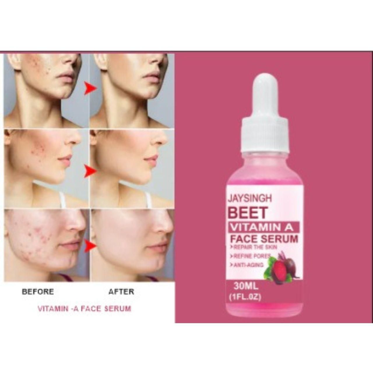 GlowBeet™ Vitamin A Face Serum – Unlock Radiant, Youthful Skin