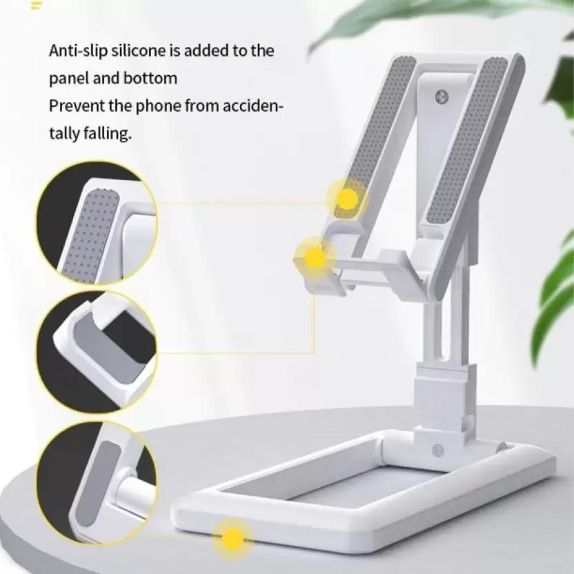 FlexiHold™ Foldable & Adjustable Mobile Phone & Tablet Stand – Ergonomic Desktop Holder