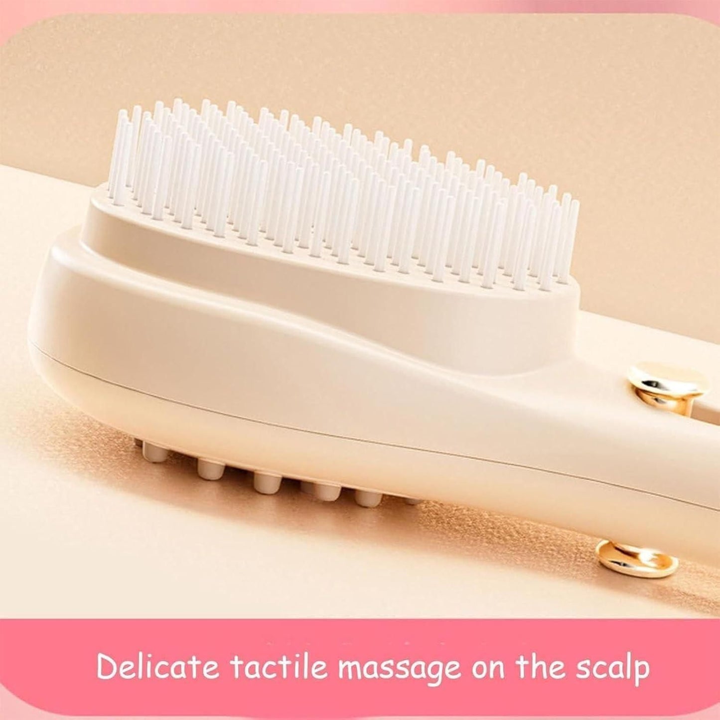 HairEase™ Retractable Scalp Massage Comb – Easy Cleaning & Smooth Detangling