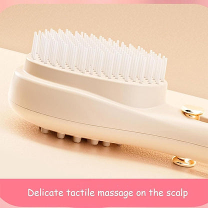 HairEase™ Retractable Scalp Massage Comb – Easy Cleaning & Smooth Detangling