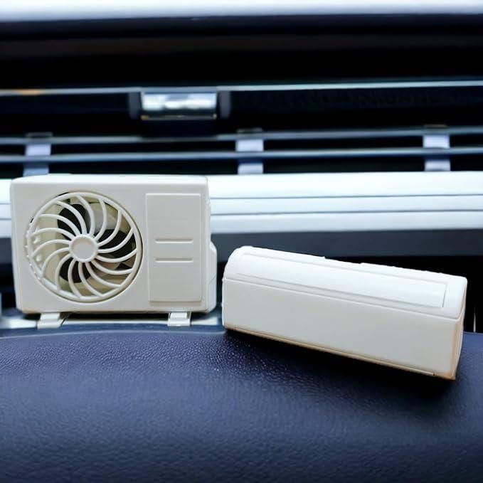 FreshAir™ Mini AC-Style Solar Car Air Freshener – Automatic & Long-Lasting