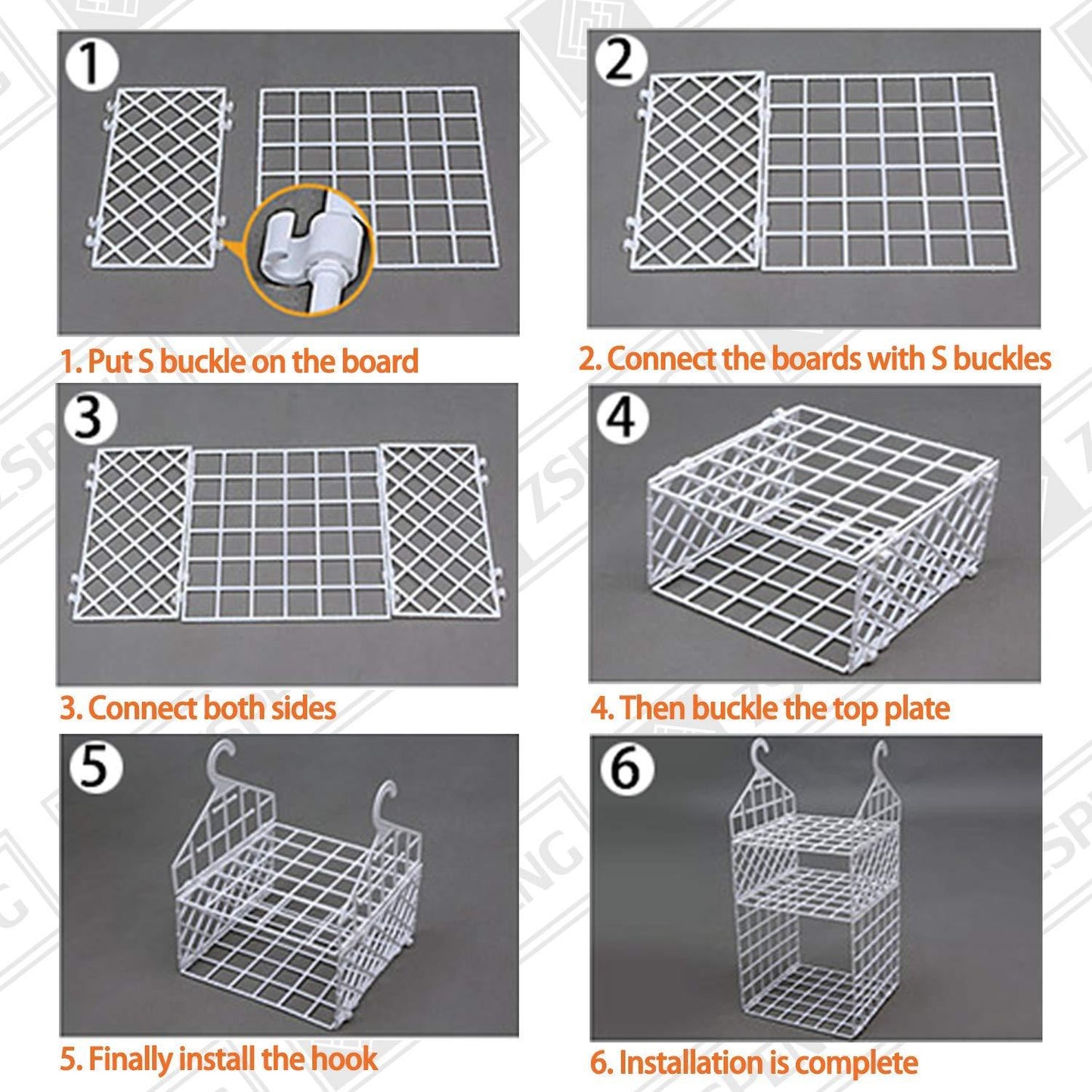 SpaceMax 5-Layer Folding Hanging Clothes Organizer