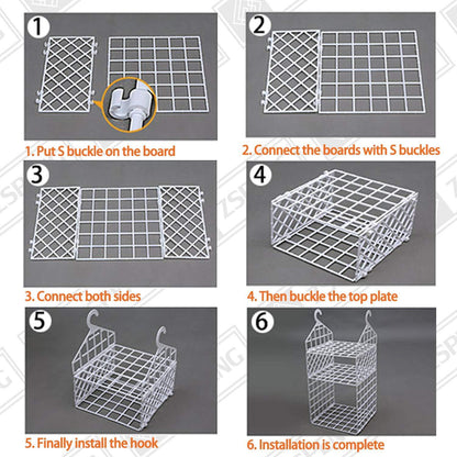 SpaceMax 5-Layer Folding Hanging Clothes Organizer