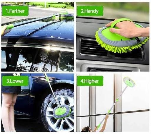 FlexiReach™ Extendable Cleaning Mop – Long Handle & 360° Swivel Head