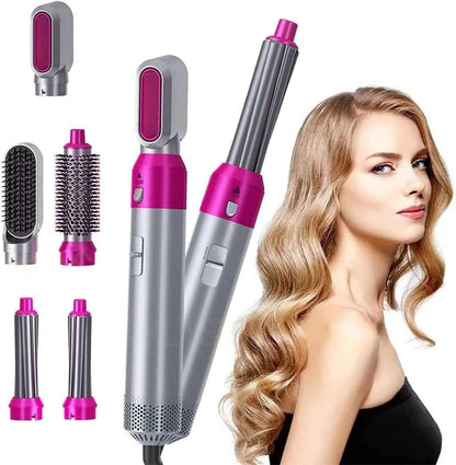 LuxeStyler 5-in-1 Hair Dryer & Styling Tool – Ultimate Hot Air Comb