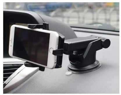 RevoFlex™ 360° Adjustable Car Mobile Holder – Secure, Hands-Free Driving