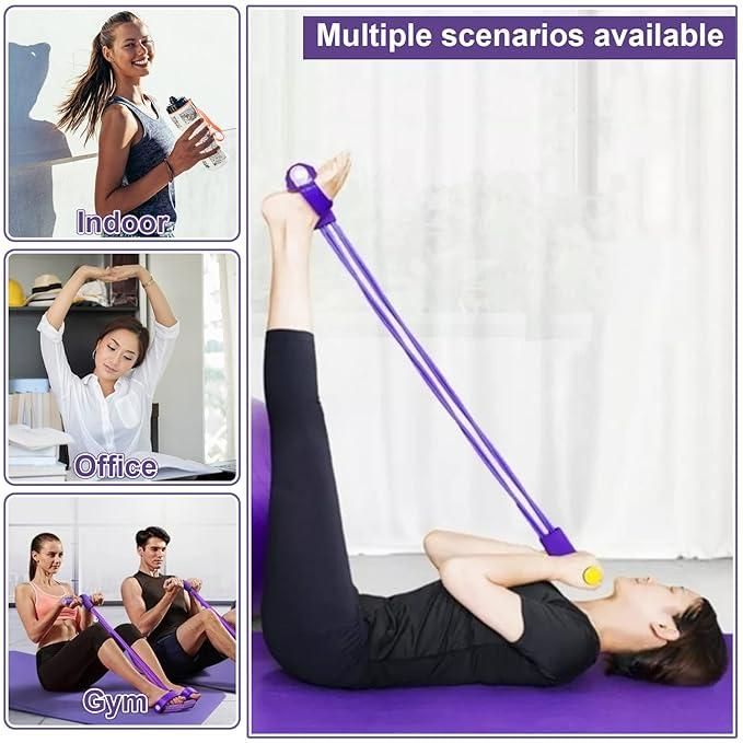 Tone & Sculpt Your Body with the Ultimate Yoga Pedal Resistance Band