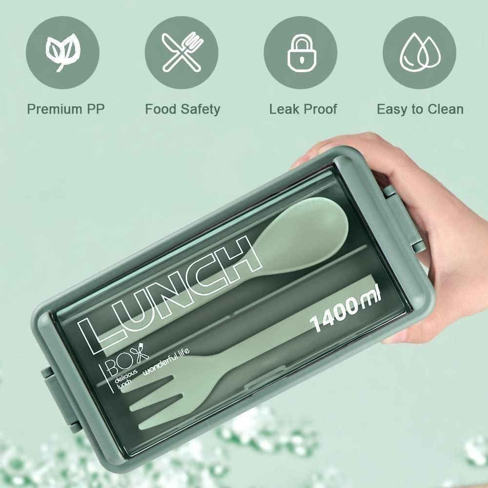 BentoFresh™ Compartment Lunch Box – Leakproof & Portable Meal Organizer