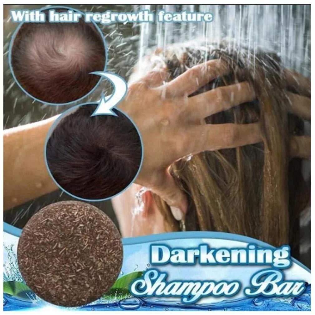 GreyGone™ Organic Reverse Shampoo & Conditioner Bar – Restore Natural Hair Color (Pack of 2)