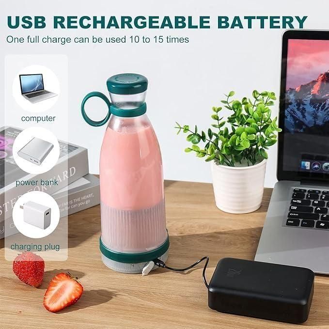 BlendGo™ Portable Mini Juice Blender – Fresh Smoothies Anywhere, Anytime