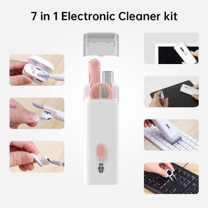 GadgetPro™ 7-in-1 Electronic Cleaning Kit – Keep Your Devices Spotless & Like New