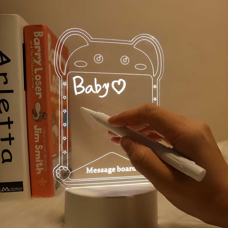 LumiNote 3D Acrylic LED Message Board