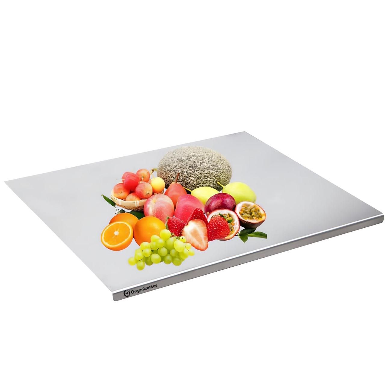 ChefSteel™ Stainless Steel Chopping Board – Ultra-Durable, Hygienic & Scratch-Resistant