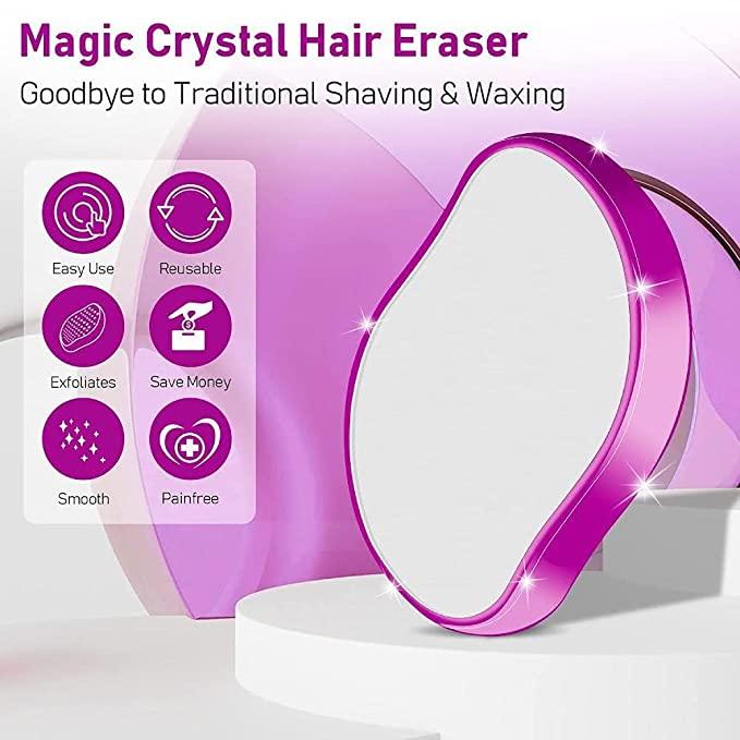 Fletix™ Magic Crystal Hair Eraser – Painless & Effortless Hair Removal