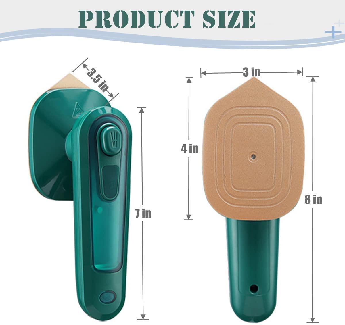 GlideSteam Mini Travel Iron – Portable Handheld Steamer