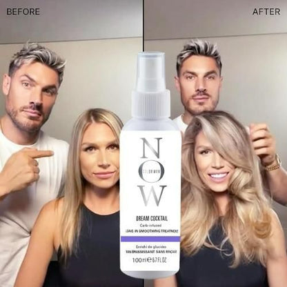 VolumeBoost™ Dream Cocktail – Carb-Infused Leave-In Hair Volumizer Treatment (Pack of 2) – Instantly Fuller, Thicker Hair